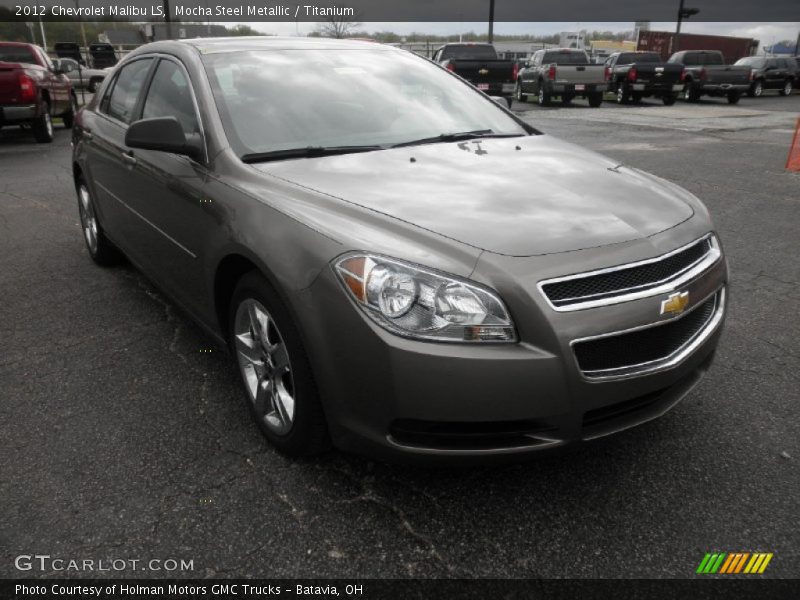 Mocha Steel Metallic / Titanium 2012 Chevrolet Malibu LS
