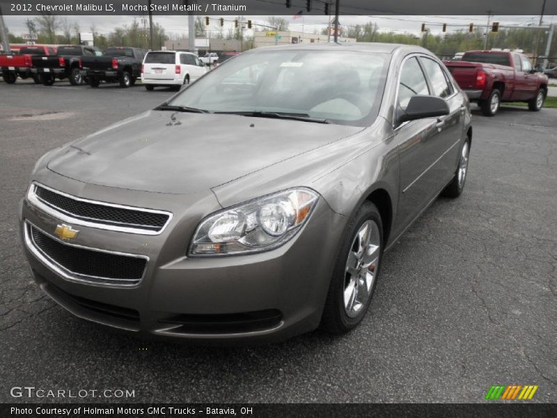 Mocha Steel Metallic / Titanium 2012 Chevrolet Malibu LS