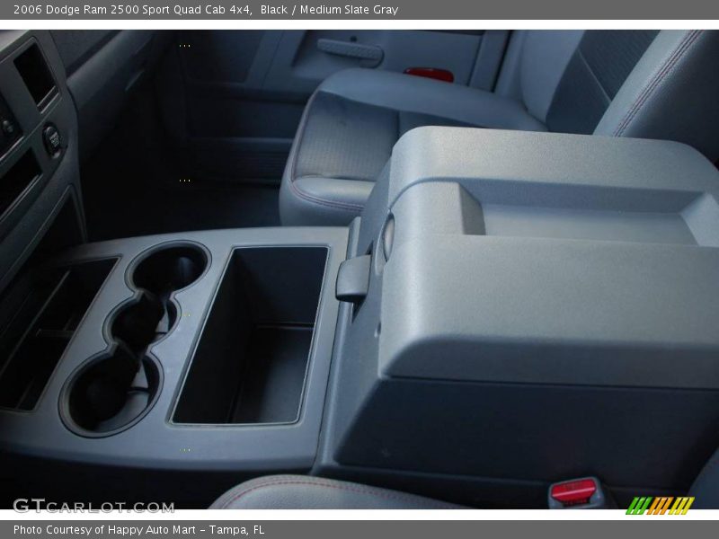 Black / Medium Slate Gray 2006 Dodge Ram 2500 Sport Quad Cab 4x4