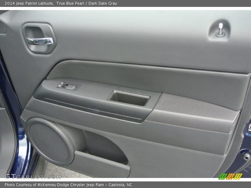 True Blue Pearl / Dark Slate Gray 2014 Jeep Patriot Latitude