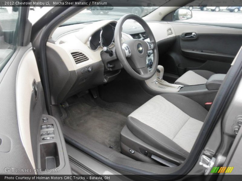 Mocha Steel Metallic / Titanium 2012 Chevrolet Malibu LS