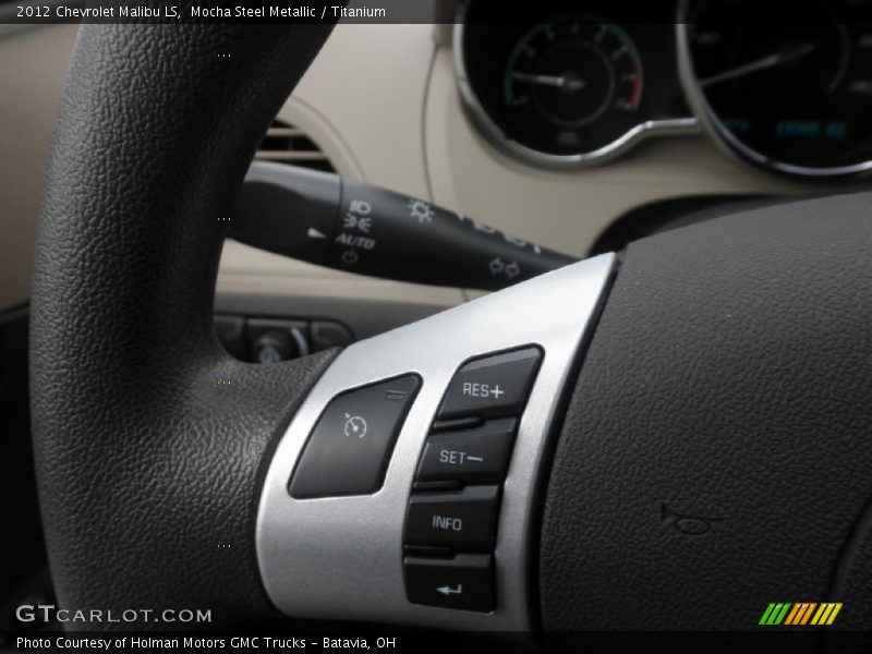 Mocha Steel Metallic / Titanium 2012 Chevrolet Malibu LS