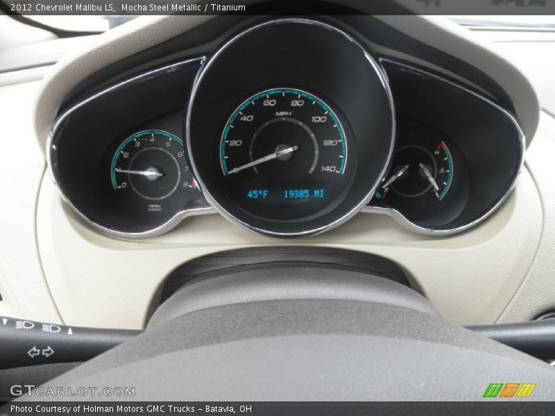 Mocha Steel Metallic / Titanium 2012 Chevrolet Malibu LS