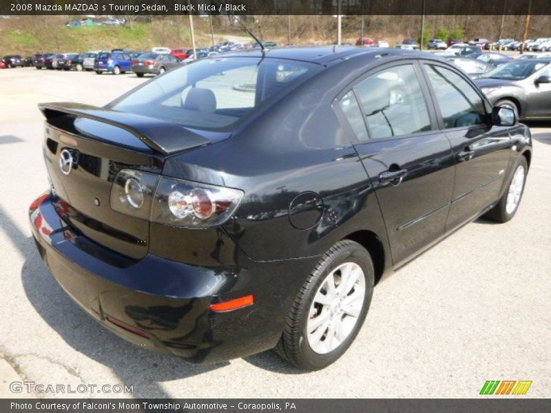 Black Mica / Black 2008 Mazda MAZDA3 s Touring Sedan