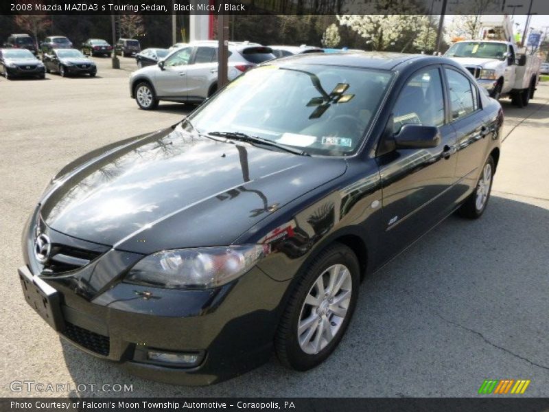 Black Mica / Black 2008 Mazda MAZDA3 s Touring Sedan