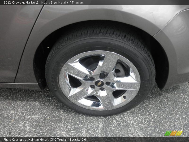 Mocha Steel Metallic / Titanium 2012 Chevrolet Malibu LS