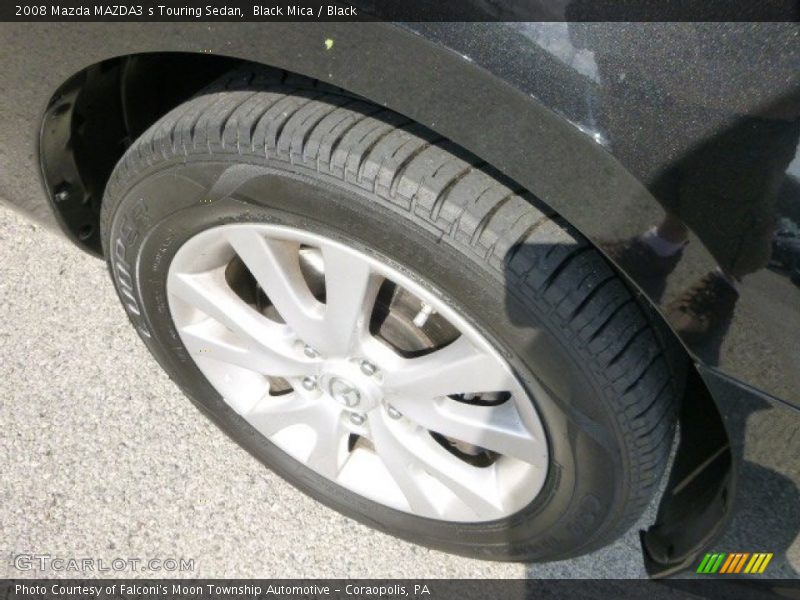 Black Mica / Black 2008 Mazda MAZDA3 s Touring Sedan