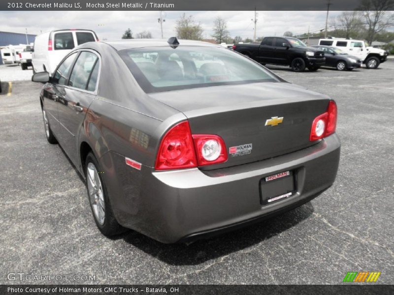 Mocha Steel Metallic / Titanium 2012 Chevrolet Malibu LS