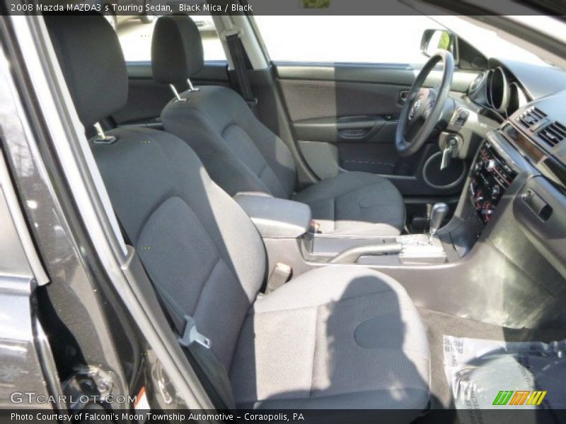 Black Mica / Black 2008 Mazda MAZDA3 s Touring Sedan