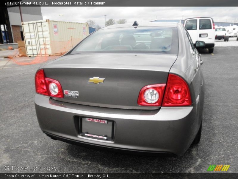 Mocha Steel Metallic / Titanium 2012 Chevrolet Malibu LS