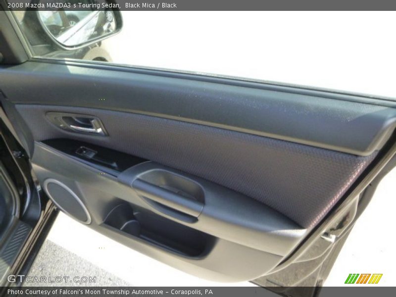 Black Mica / Black 2008 Mazda MAZDA3 s Touring Sedan
