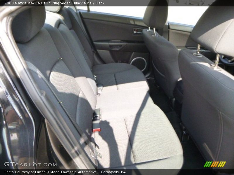 Black Mica / Black 2008 Mazda MAZDA3 s Touring Sedan
