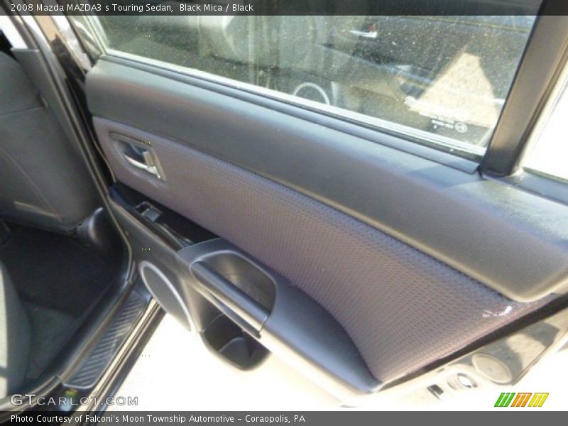 Black Mica / Black 2008 Mazda MAZDA3 s Touring Sedan