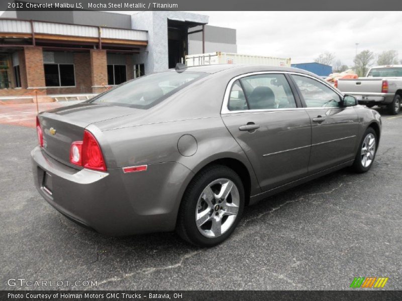 Mocha Steel Metallic / Titanium 2012 Chevrolet Malibu LS
