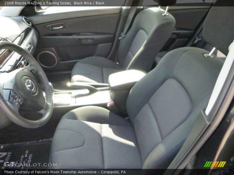 Black Mica / Black 2008 Mazda MAZDA3 s Touring Sedan