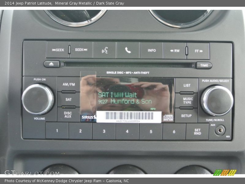 Audio System of 2014 Patriot Latitude