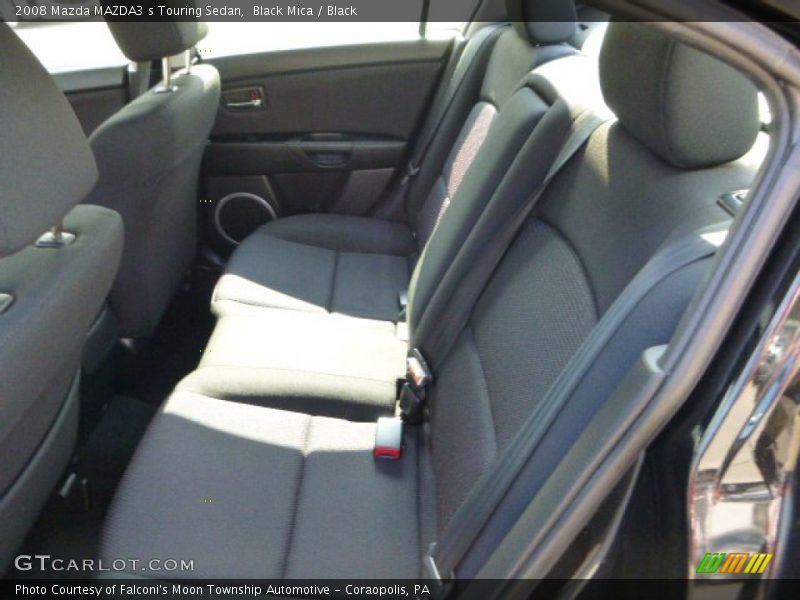 Black Mica / Black 2008 Mazda MAZDA3 s Touring Sedan