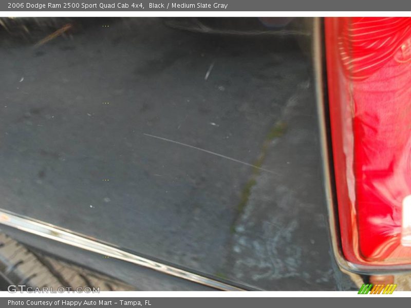Black / Medium Slate Gray 2006 Dodge Ram 2500 Sport Quad Cab 4x4