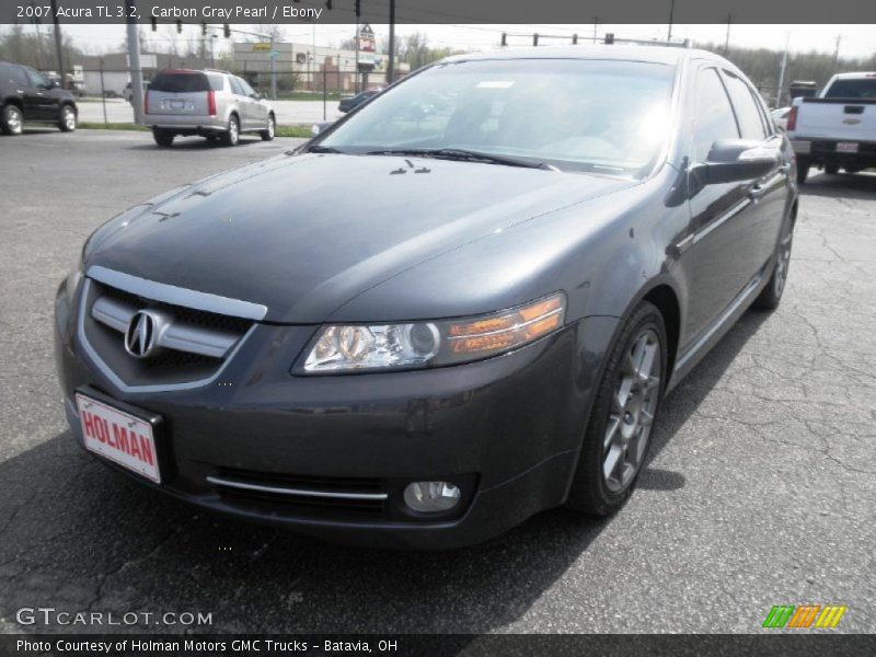 Carbon Gray Pearl / Ebony 2007 Acura TL 3.2