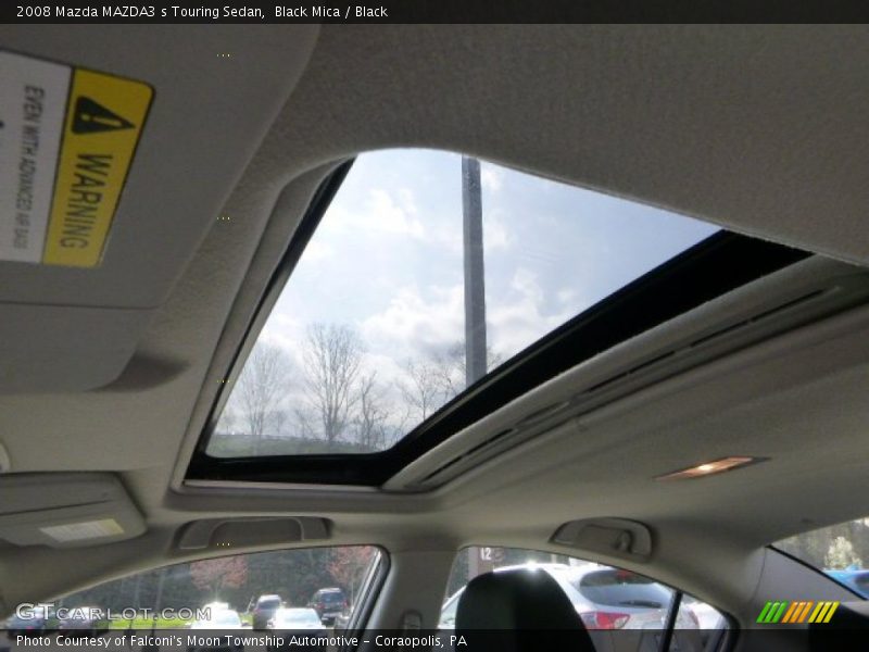 Black Mica / Black 2008 Mazda MAZDA3 s Touring Sedan