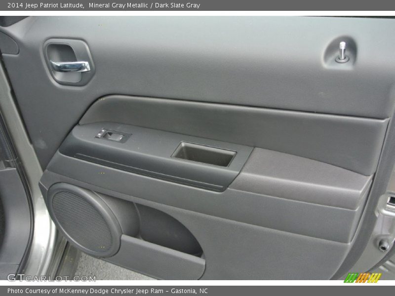 Mineral Gray Metallic / Dark Slate Gray 2014 Jeep Patriot Latitude