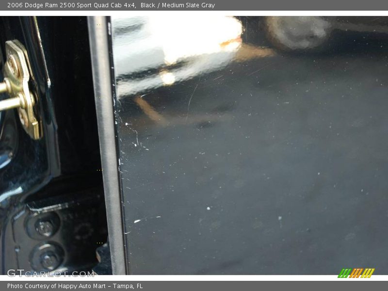 Black / Medium Slate Gray 2006 Dodge Ram 2500 Sport Quad Cab 4x4