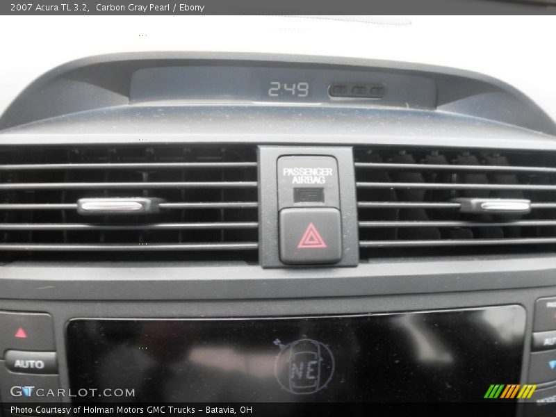 Carbon Gray Pearl / Ebony 2007 Acura TL 3.2