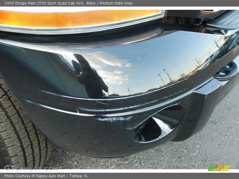 Black / Medium Slate Gray 2006 Dodge Ram 2500 Sport Quad Cab 4x4