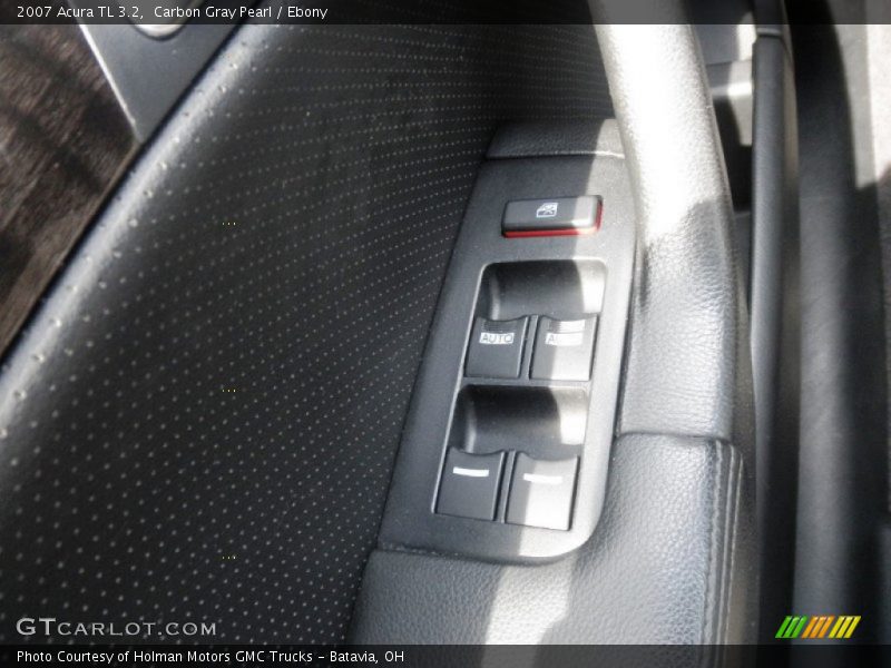 Carbon Gray Pearl / Ebony 2007 Acura TL 3.2