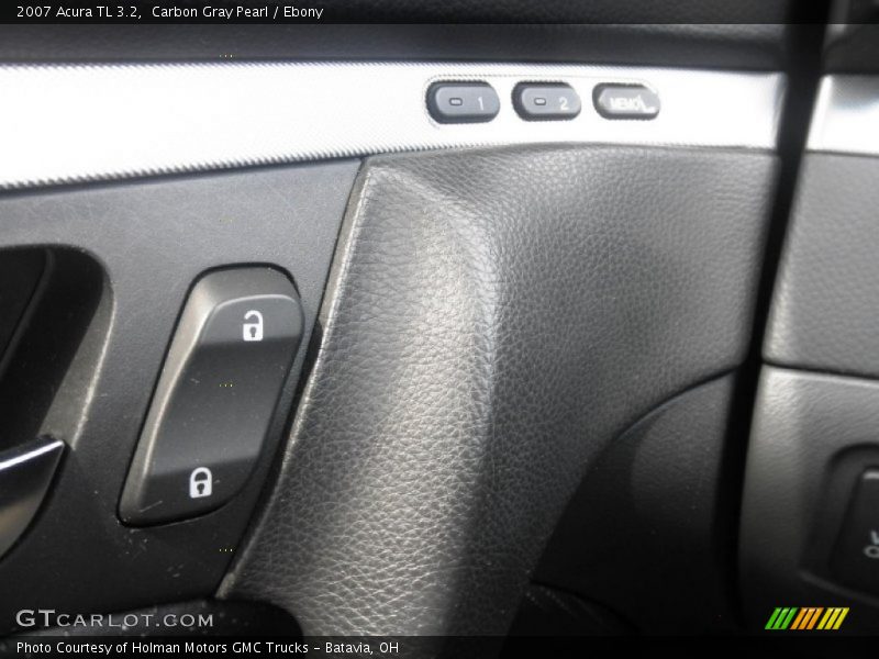 Carbon Gray Pearl / Ebony 2007 Acura TL 3.2