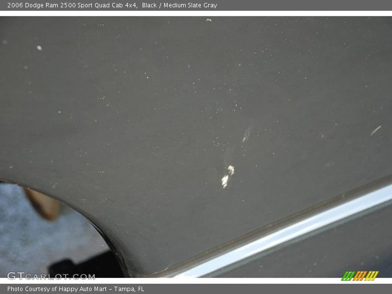 Black / Medium Slate Gray 2006 Dodge Ram 2500 Sport Quad Cab 4x4