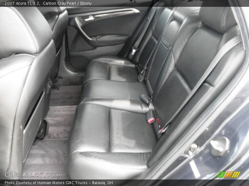 Rear Seat of 2007 TL 3.2
