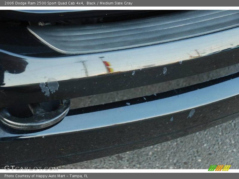 Black / Medium Slate Gray 2006 Dodge Ram 2500 Sport Quad Cab 4x4