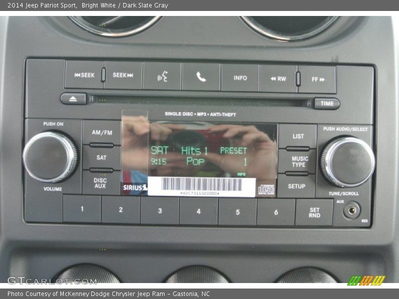 Audio System of 2014 Patriot Sport