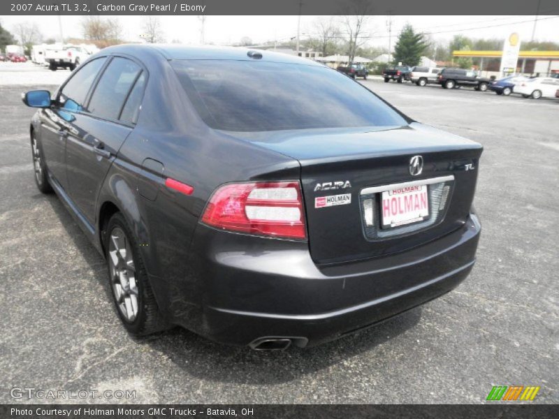Carbon Gray Pearl / Ebony 2007 Acura TL 3.2