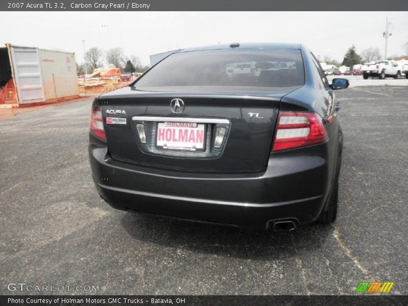 Carbon Gray Pearl / Ebony 2007 Acura TL 3.2