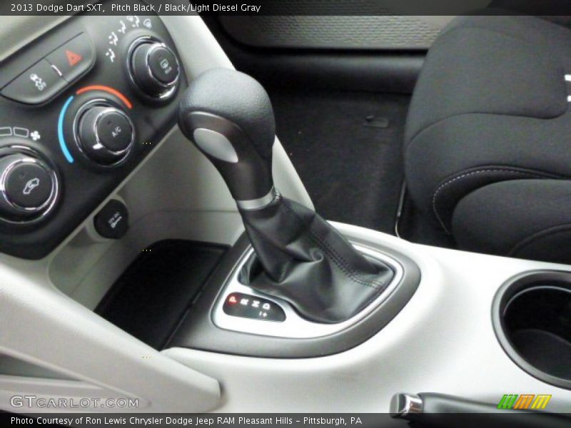 Pitch Black / Black/Light Diesel Gray 2013 Dodge Dart SXT