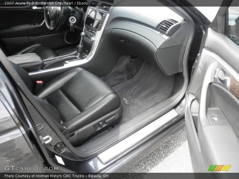 Carbon Gray Pearl / Ebony 2007 Acura TL 3.2