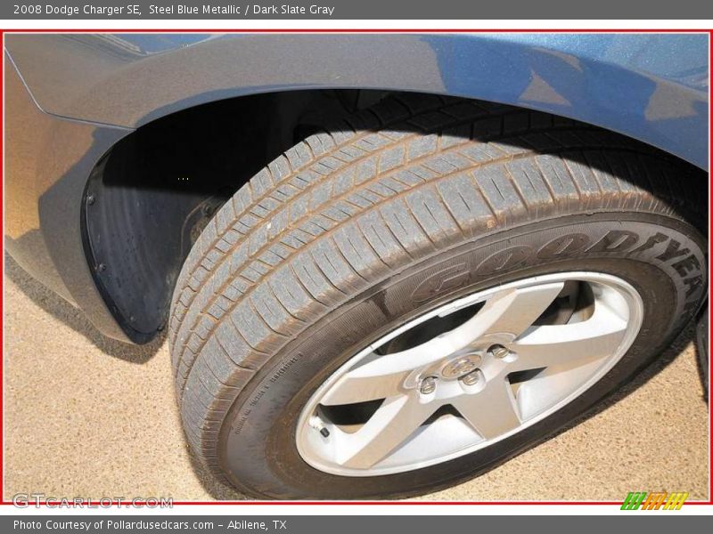 Steel Blue Metallic / Dark Slate Gray 2008 Dodge Charger SE