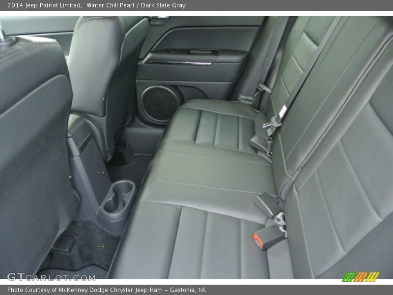 Winter Chill Pearl / Dark Slate Gray 2014 Jeep Patriot Limited