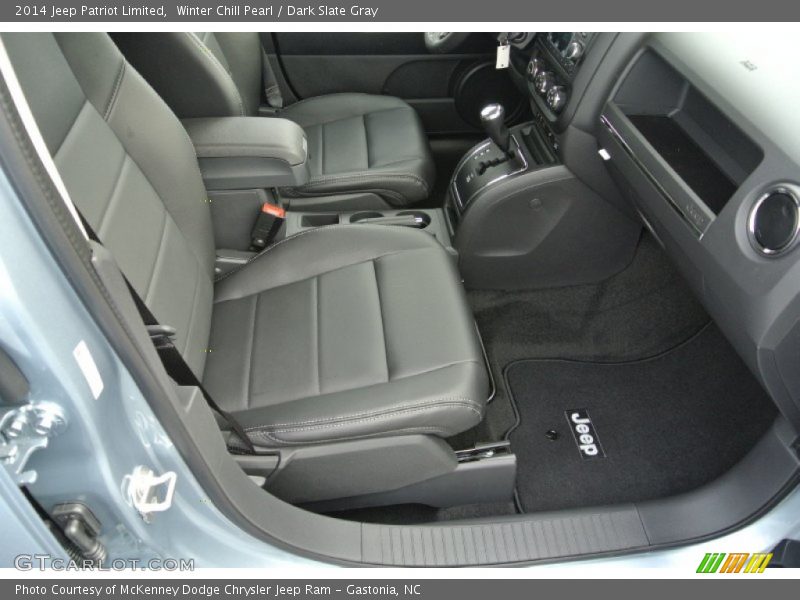 Front Seat of 2014 Patriot Limited