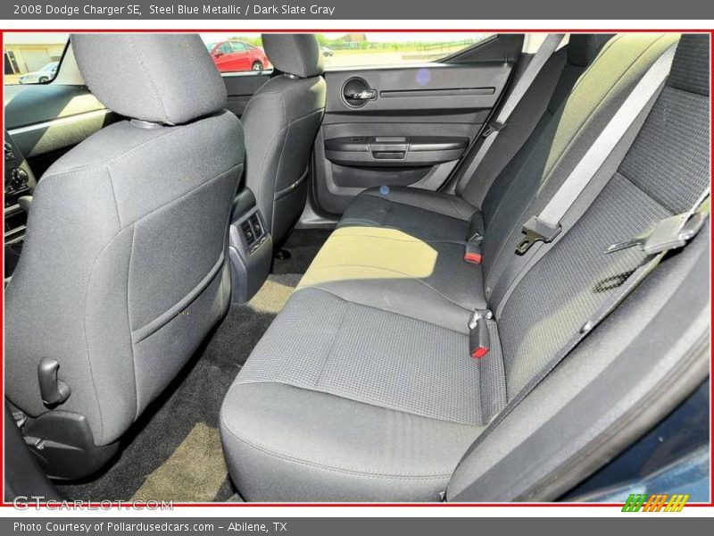 Steel Blue Metallic / Dark Slate Gray 2008 Dodge Charger SE