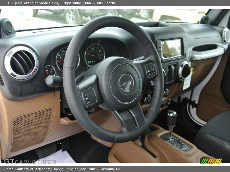 Dashboard of 2013 Wrangler Sahara 4x4