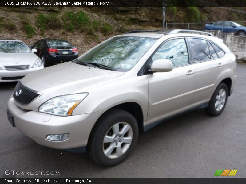 Savannah Beige Metallic / Ivory 2005 Lexus RX 330 AWD