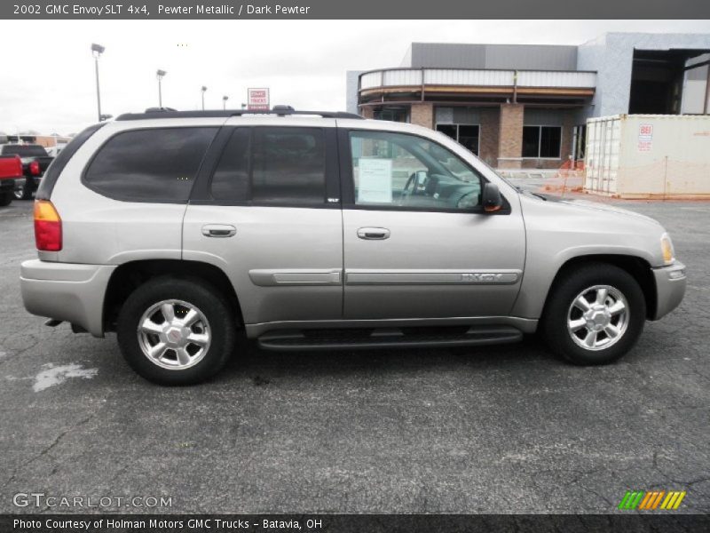 Pewter Metallic / Dark Pewter 2002 GMC Envoy SLT 4x4