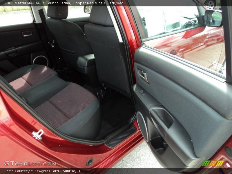 Copper Red Mica / Black/Red 2006 Mazda MAZDA3 s Touring Sedan