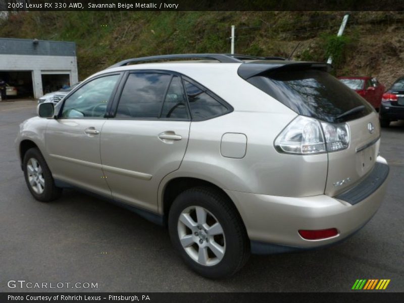 Savannah Beige Metallic / Ivory 2005 Lexus RX 330 AWD