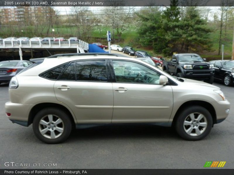 Savannah Beige Metallic / Ivory 2005 Lexus RX 330 AWD