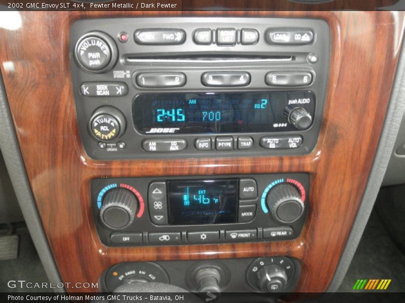 Pewter Metallic / Dark Pewter 2002 GMC Envoy SLT 4x4