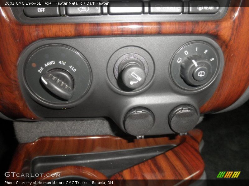 Pewter Metallic / Dark Pewter 2002 GMC Envoy SLT 4x4